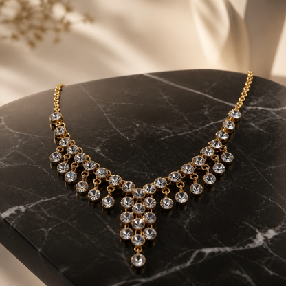 The Golden Cascade Necklace