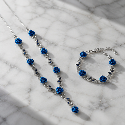 The Royal Blue Rose Set