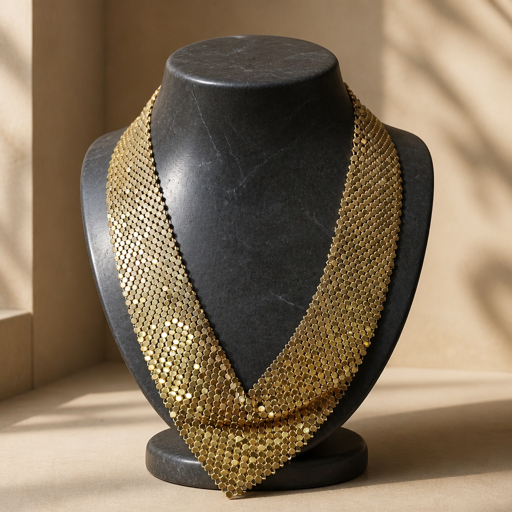 The Solstice Mesh Statement Collar
