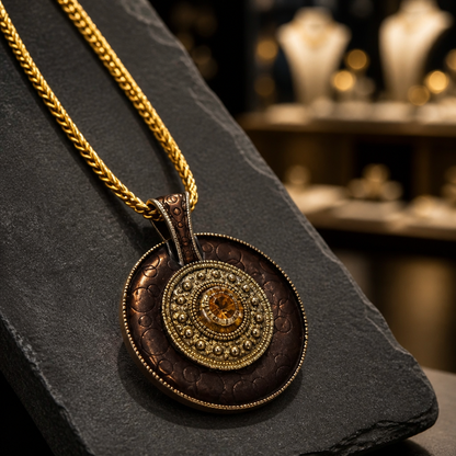 The Solstice Sunburst Pendant