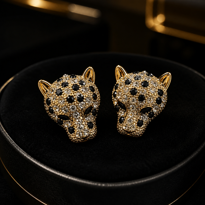 The Imperial Panther Studs