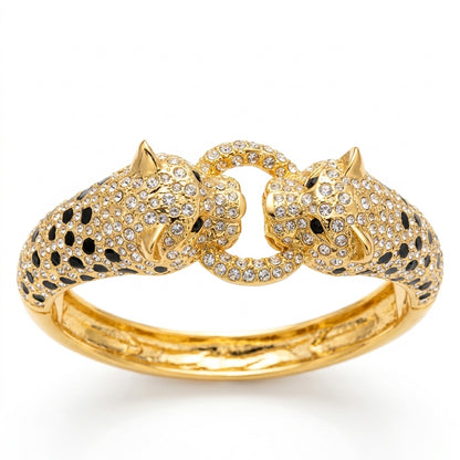 The Duet of the Wild: Imperium Dual Leopard Cuff