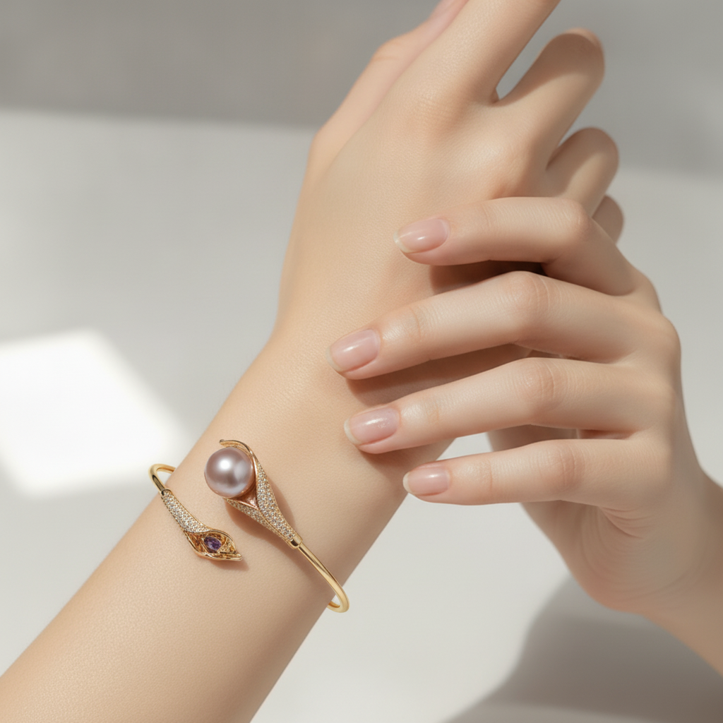 The Golden Lily Cuff