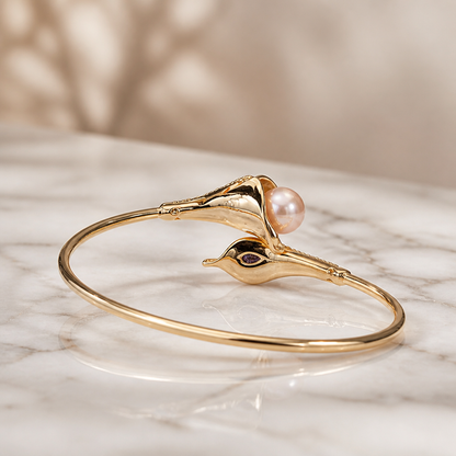 The Golden Lily Cuff
