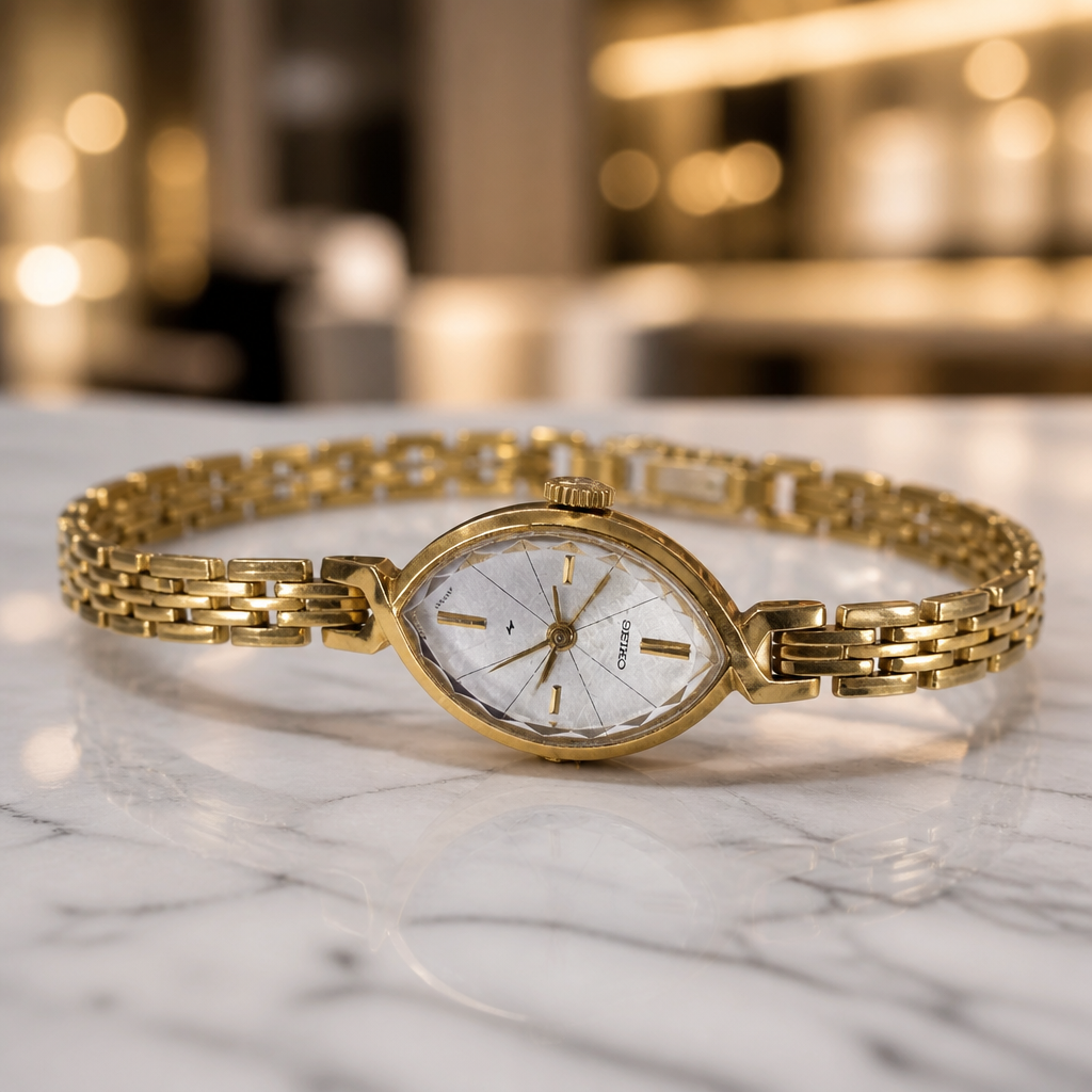 The Golden Marquise Watch