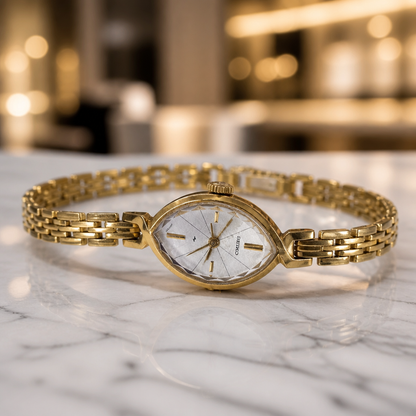 The Golden Marquise Watch