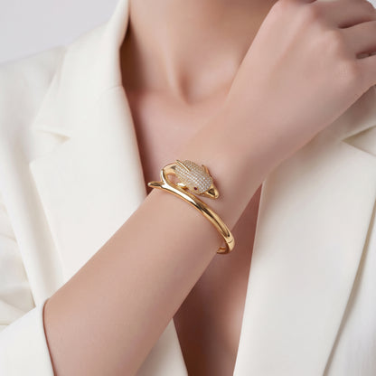 The Golden Dolphin Bangle