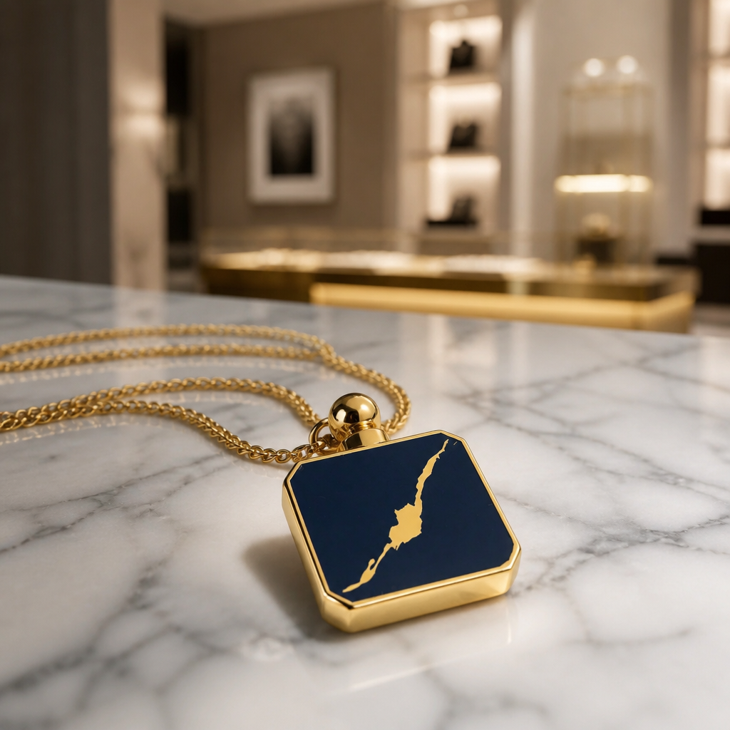 The Golden Cartograph Necklace