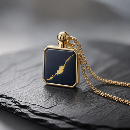 The Golden Cartograph Necklace