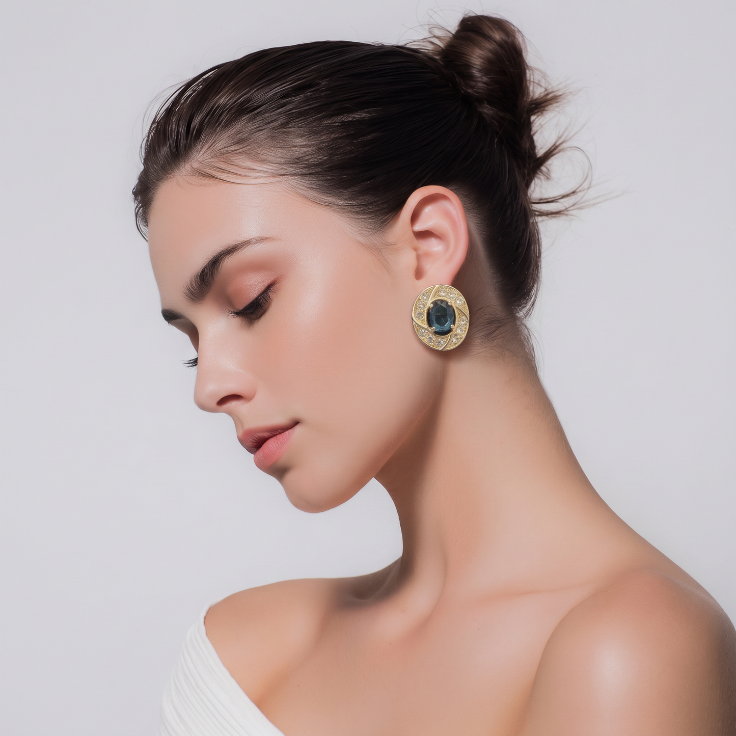 The Sapphire Royale Earrings