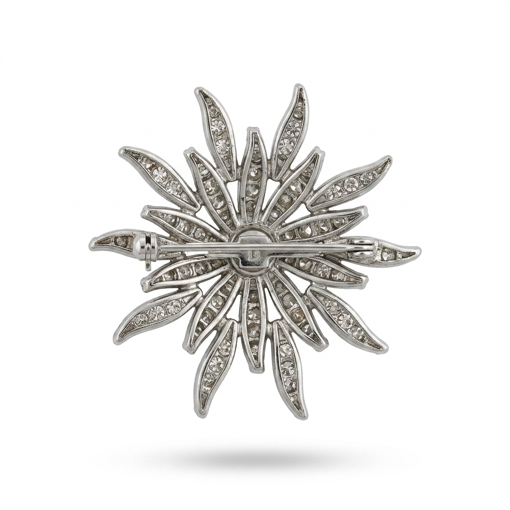 The Art Deco Starburst Brooch