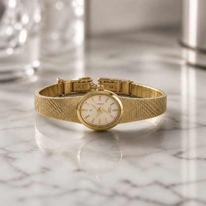 The Golden Geometric Watch