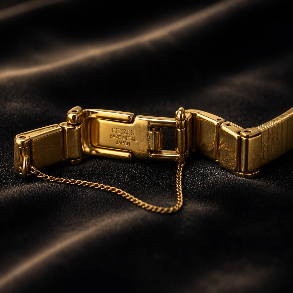 The Golden Geometric Watch
