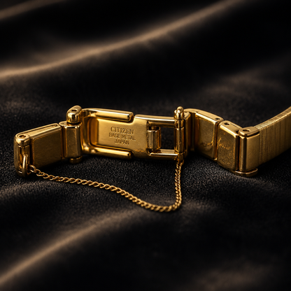 The Golden Geometric Watch