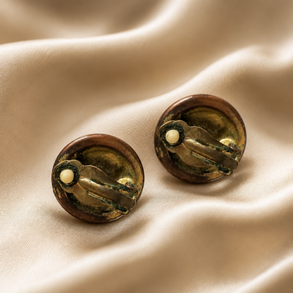 The Royal Blue Pearl Earrings.