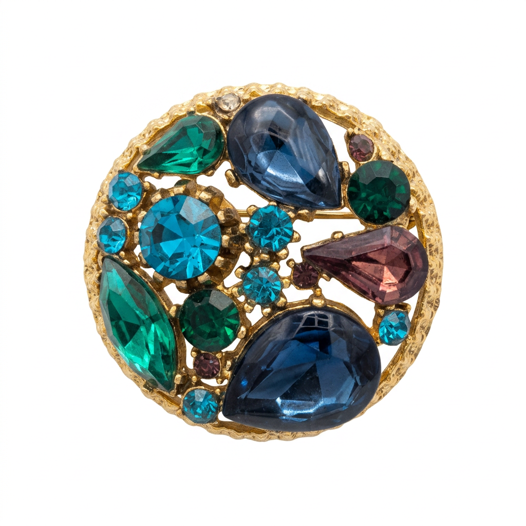 The Sphinx Fruit Salad Brooch.
