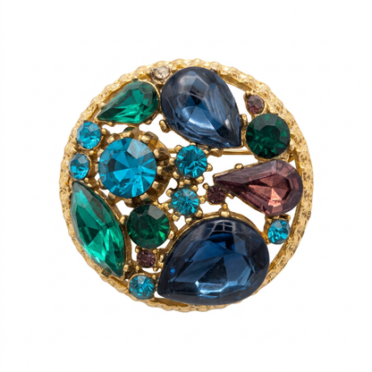 The Sphinx Fruit Salad Brooch.