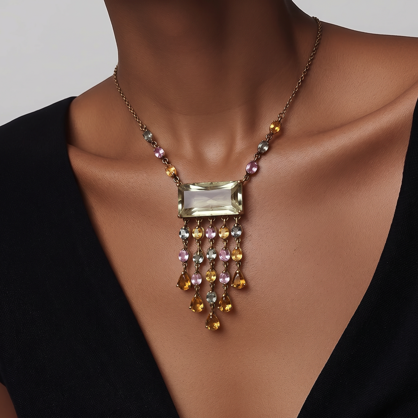 The Swarovski Gema Crystal Necklace.
