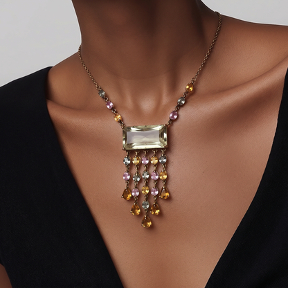 The Swarovski Gema Crystal Necklace.
