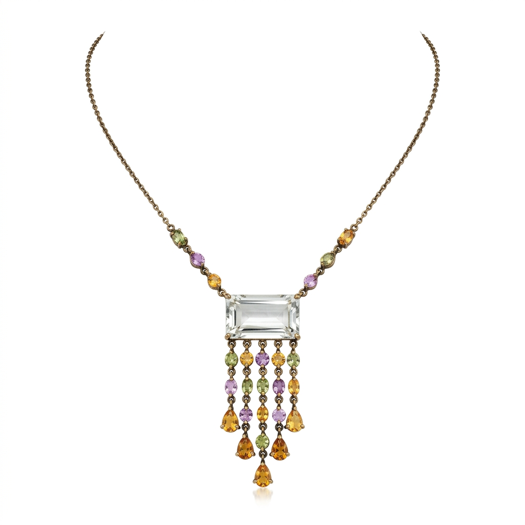 The Swarovski Gema Crystal Necklace.