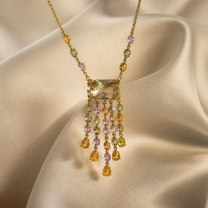 The Swarovski Gema Crystal Necklace.