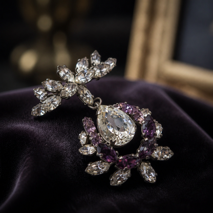 The Amethyst Twilight Crest Brooch