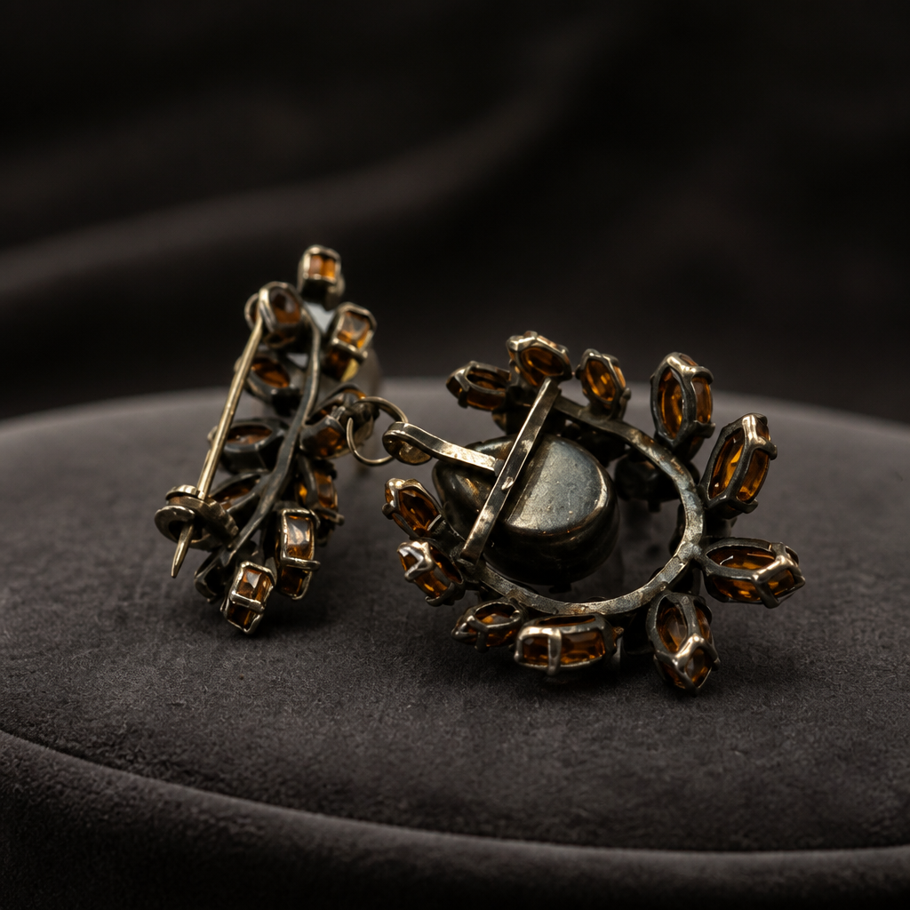 The Amethyst Twilight Crest Brooch