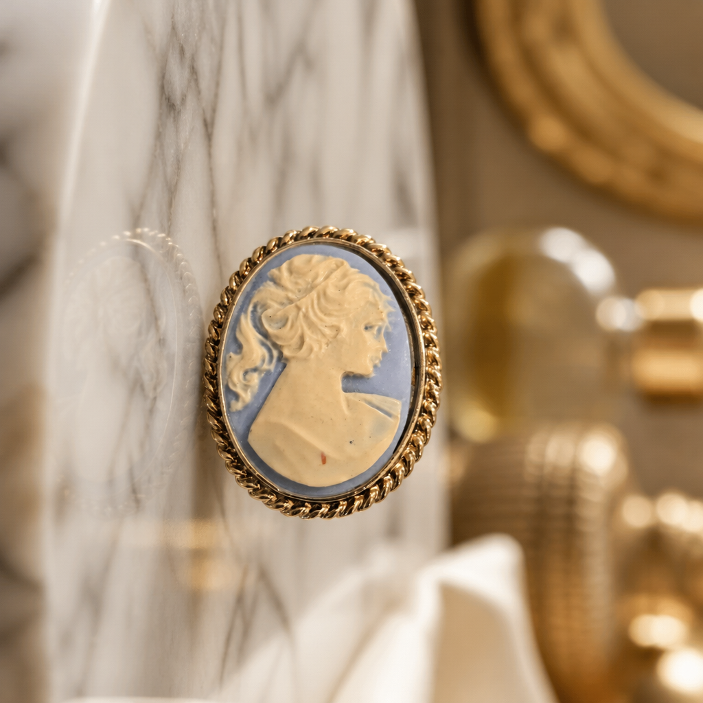 The Blue & White Classical Cameo.