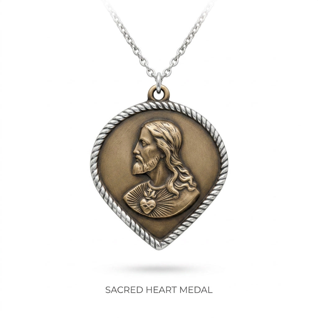 The Classical Profile Pendant Necklace.