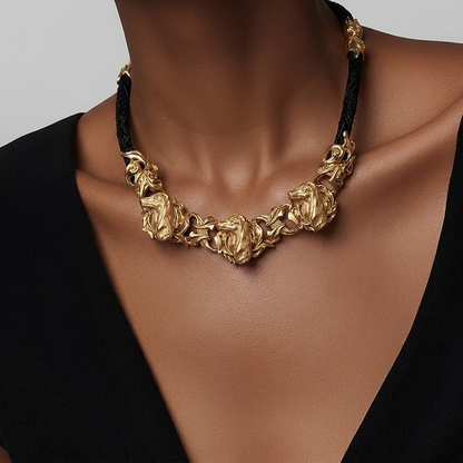 The Baroque Animal Motif Necklace.