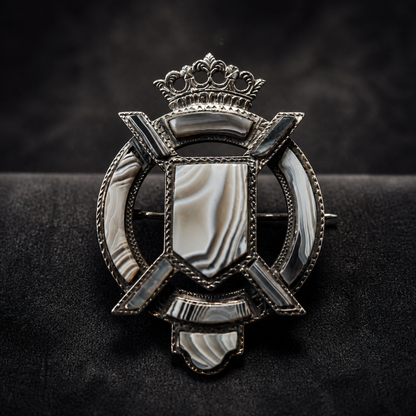 The Vintage Military Cap Badge Brooch.
