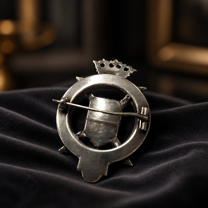 The Vintage Military Cap Badge Brooch.