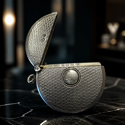 The Edwardian Engine-Turned Vesta Case.