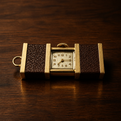 The Movado Ermeto Art Deco Purse Watch.