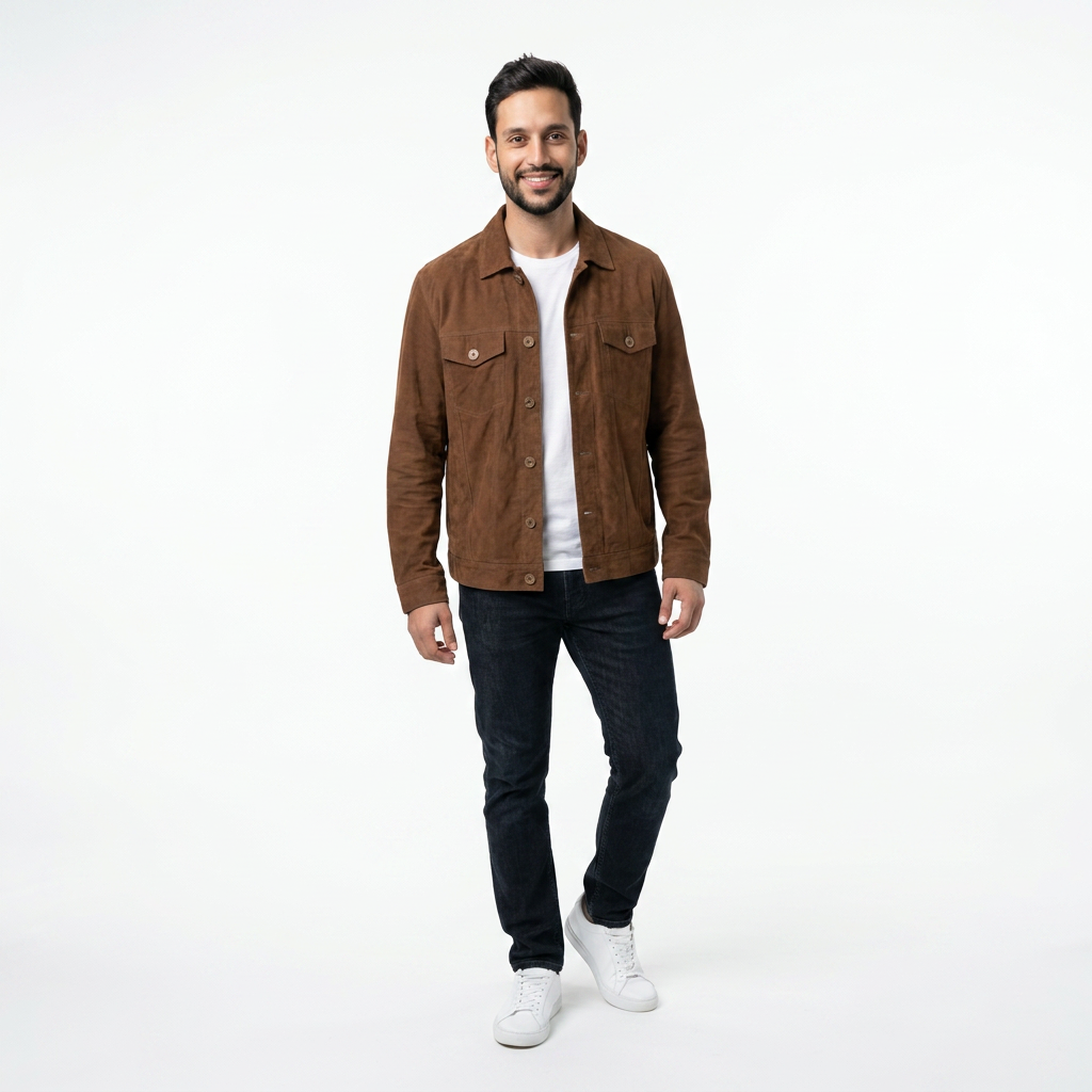 The Brown Corduroy Utility Overshirt.