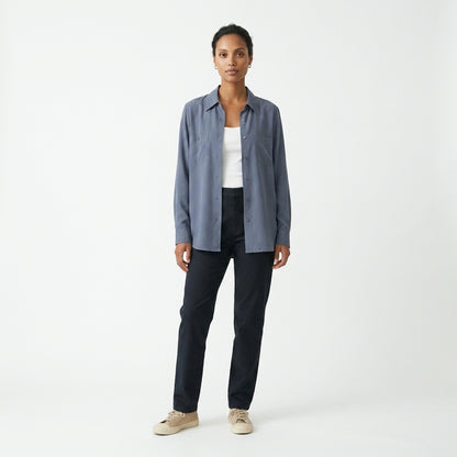 The Blue Utility Overshirt.