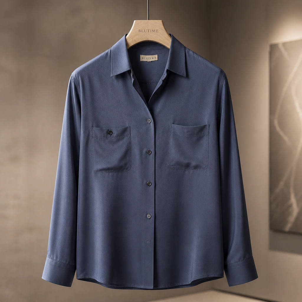 The Blue Utility Overshirt.