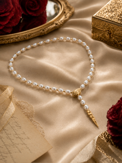 Serpentina Pearl Necklace