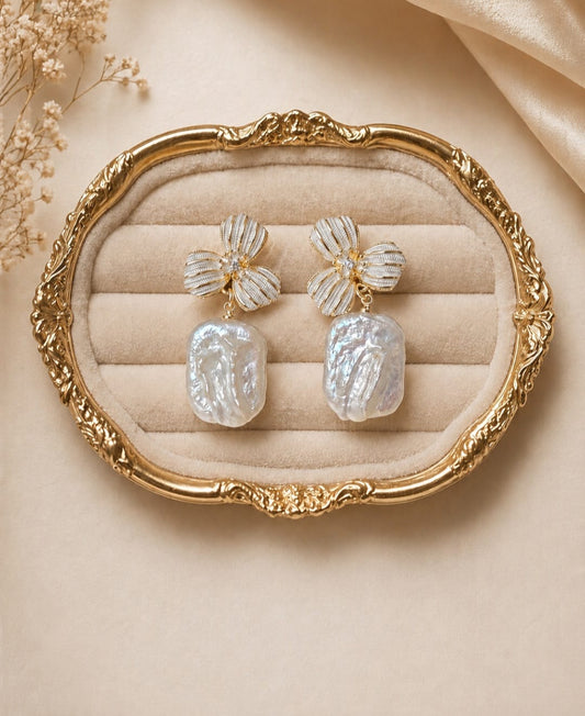 The Aurelia Bloom Dangle Earrings