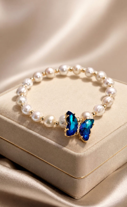 Celestial Flight Butterfly Bracelet