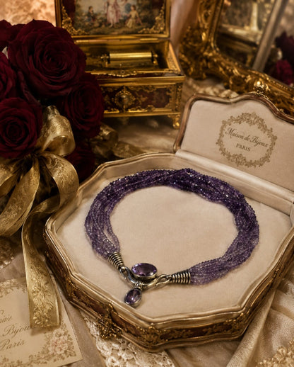 Art Deco Amethyst Cascade