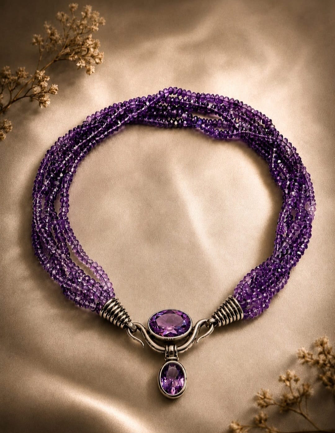 Art Deco Amethyst Cascade