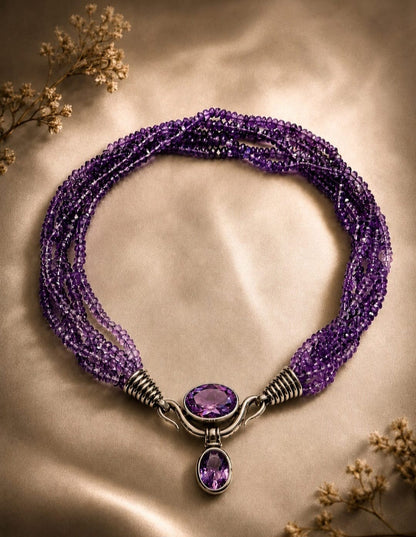 Art Deco Amethyst Cascade
