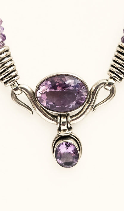 Art Deco Amethyst Cascade