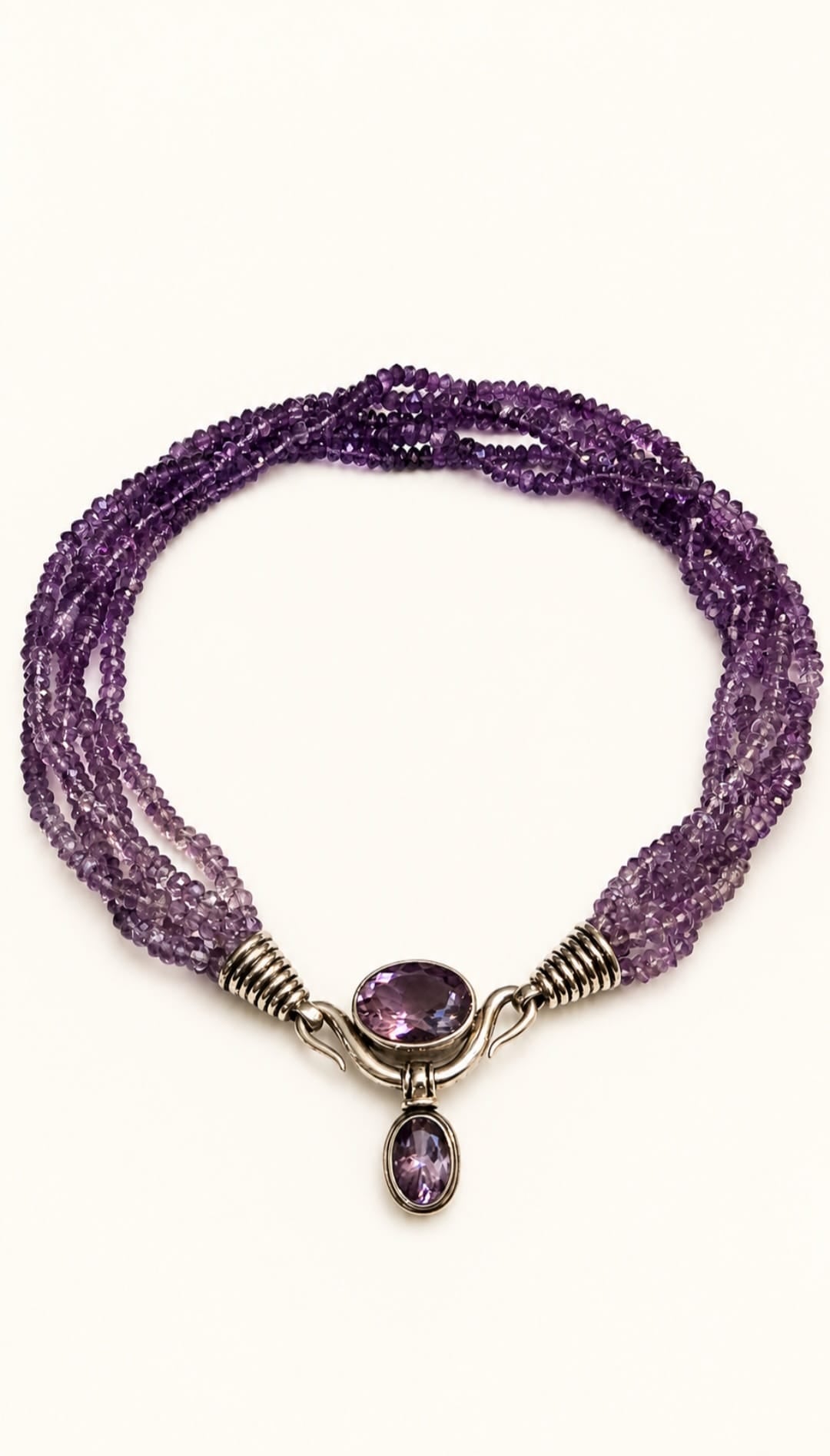Art Deco Amethyst Cascade