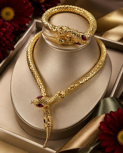 The Sovereign Serpente Necklace & Bangle