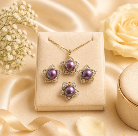 Twilight Blossom Edison Pearl Set