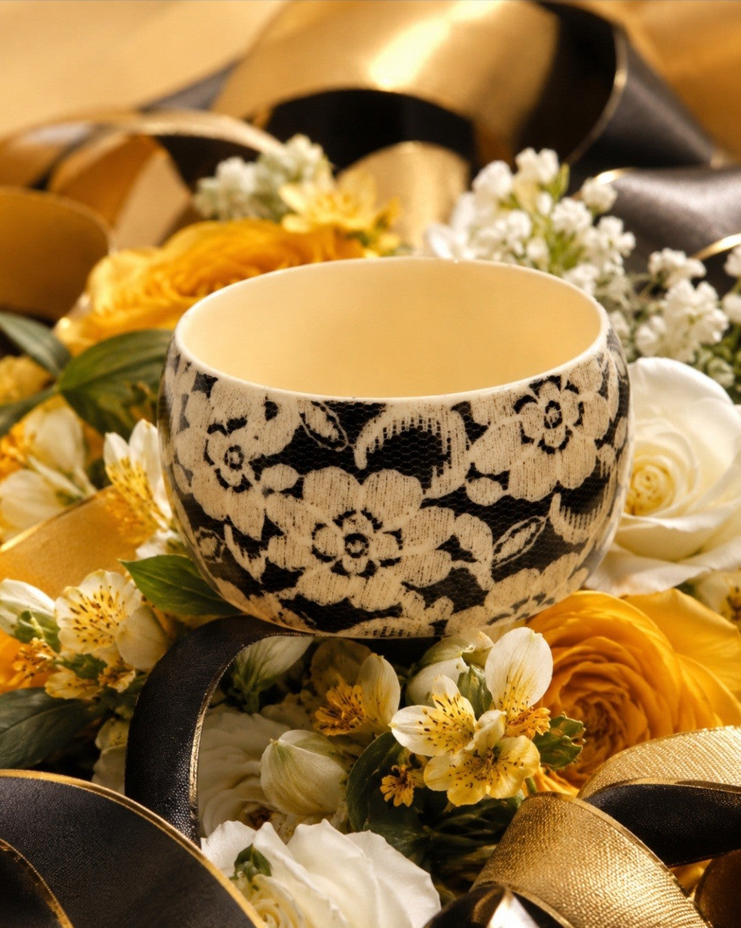 Noir Lace Heirloom Bangle