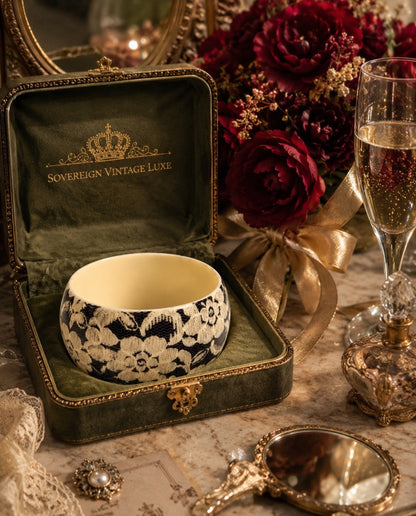 Noir Lace Heirloom Bangle