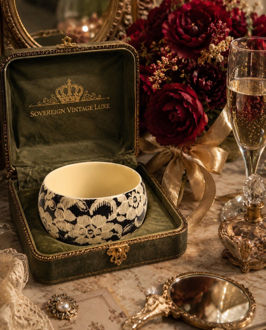 Noir Lace Heirloom Bangle
